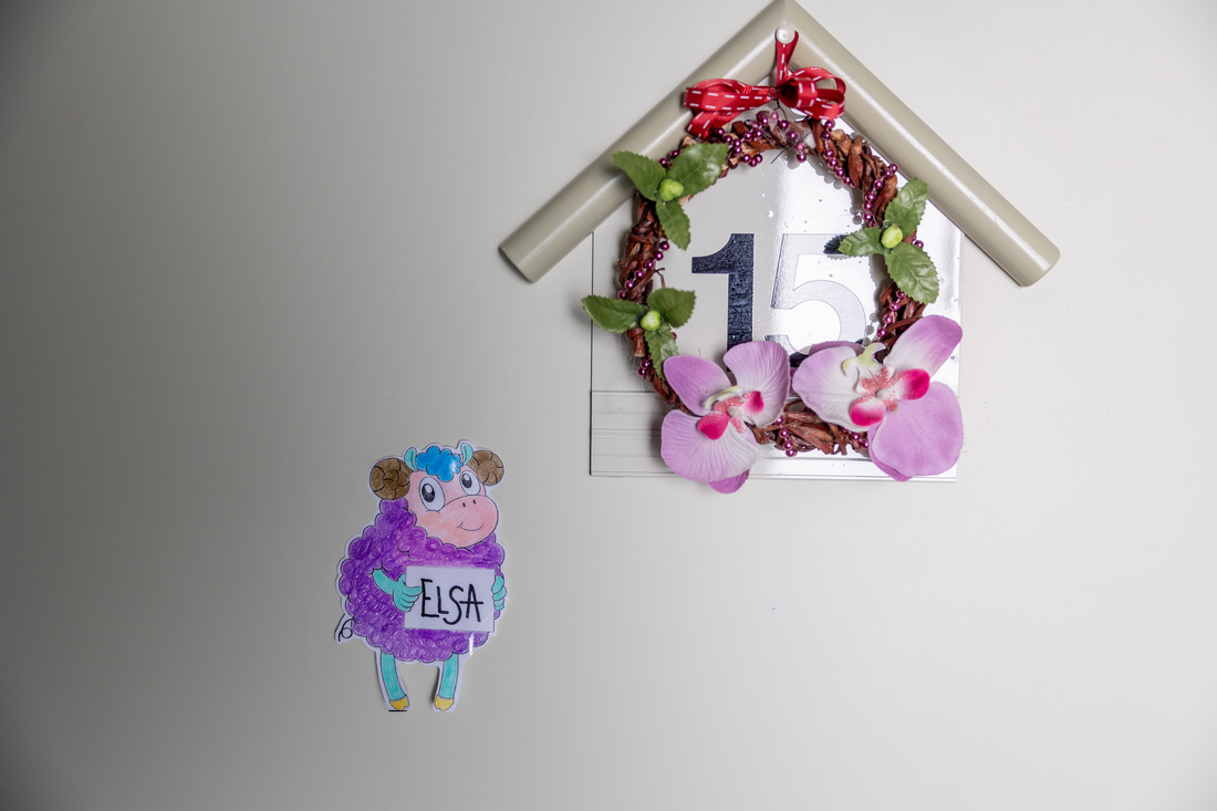 Polvijärven yhteisöasumisen yksikkö. Huoneen numero kuva.