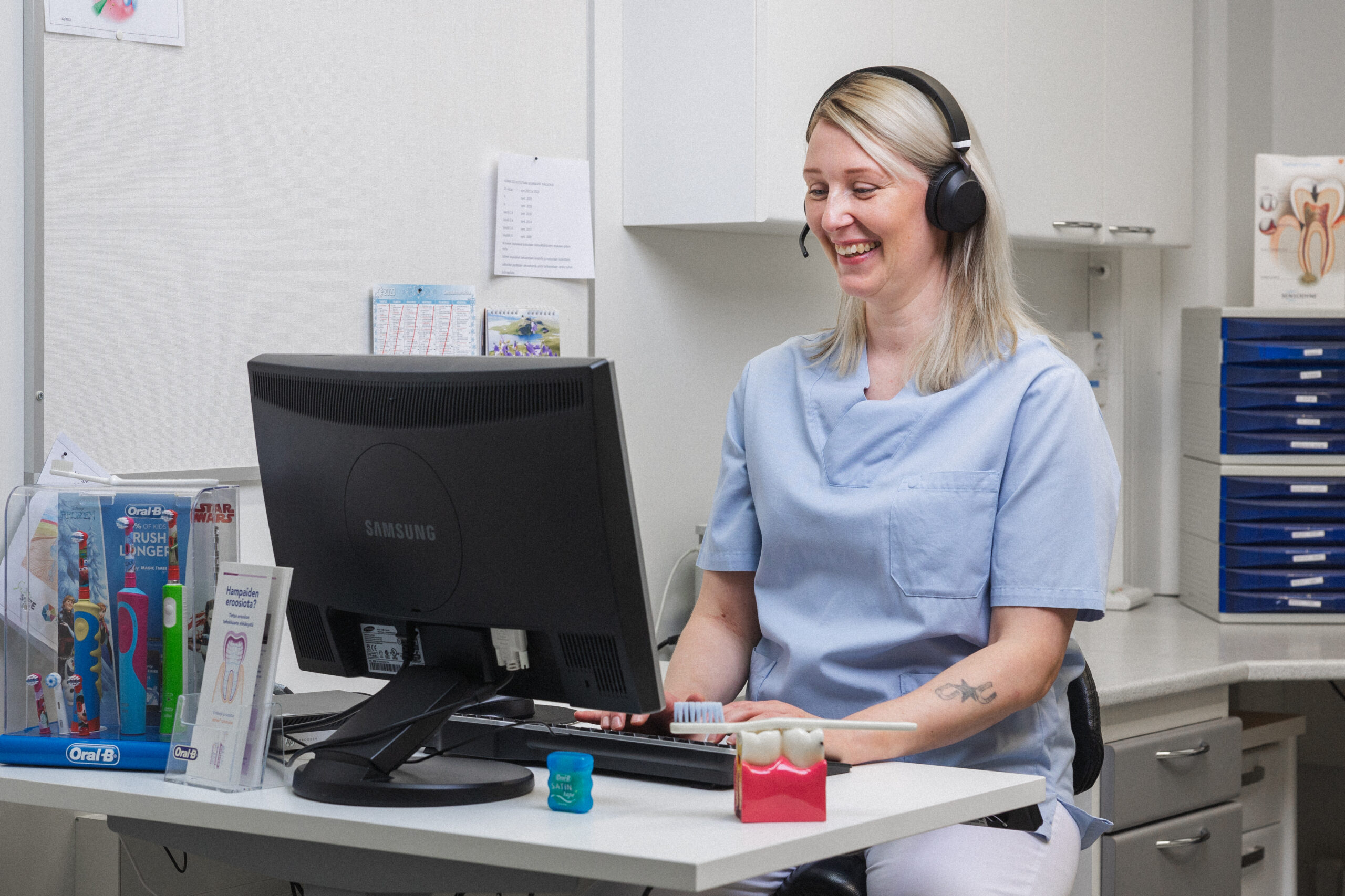 Siun sote aloittaa lasten ensim­mäiset suun terveys­tar­kas­tukset etävas­taan­ot­toina